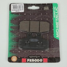 Plaquette de frein Ferodo pour Moto Honda 125 Mtx R Rally 1986 à 1989 AV Neuf