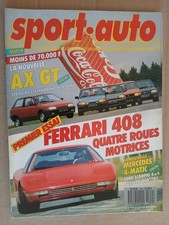 SPORT AUTO N°310 11/1987
