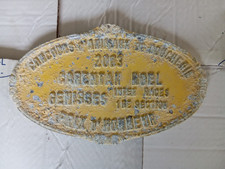 Plaque concours animaux - plaque,