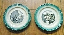2 anciennes assiettes