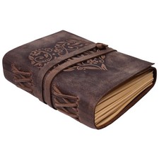 Carnet de Notes Ligné en Cuir