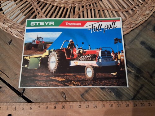 Ancien autocollant tracteur