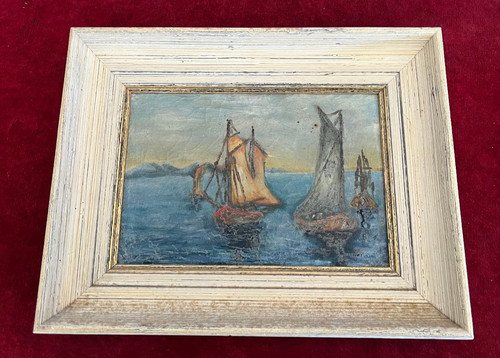 Tableau n327 huile - huile, sur