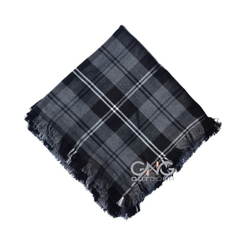 Kilt volants tartan - volants, gris