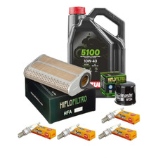 Pack Révision Filtre Huile Air Bougie HONDA CB 600 F Hornet PC41 2007 à 2011