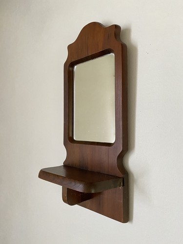 Rare miroir ancien bois - miroir,