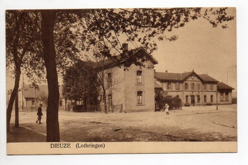Dieuze duss moselle - moselle, cpa