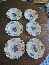 6 Assiettes À Soupe Assiettes Creuses Digoin Et Sarreguemines Série Agreste