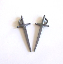 PLAYMOBIL * PIRATES * Lot de 2 Epées Grises 3286 3619 4424 3940 5135 5134 5736