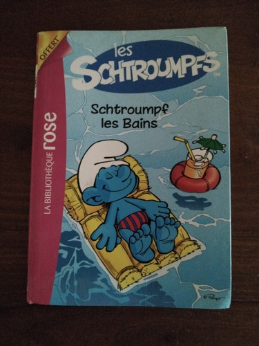 Schtroumpf les bains format - les,
