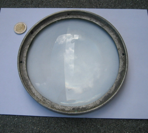 Grande loupe ancienne verre - grande,