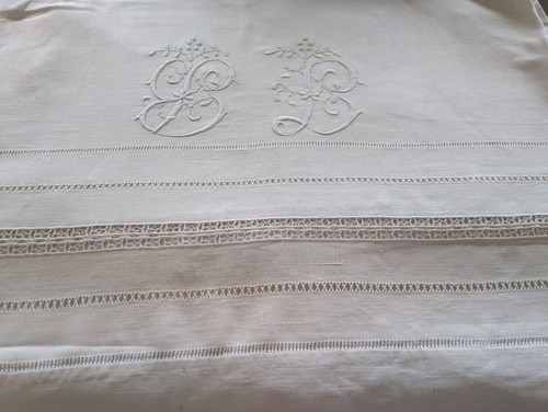 Ancien drap lin - drap,