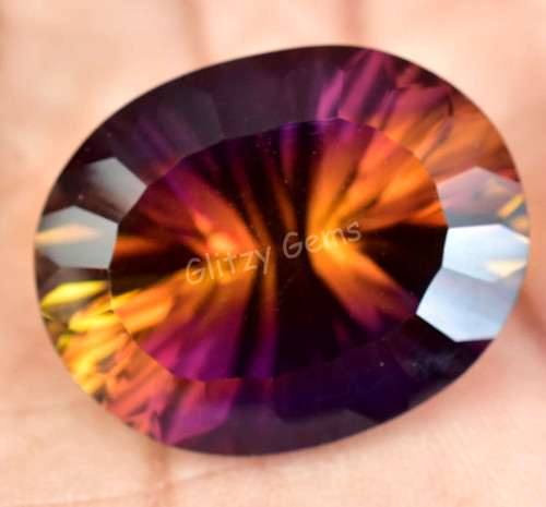 Ametrine color naturel - ametrine,