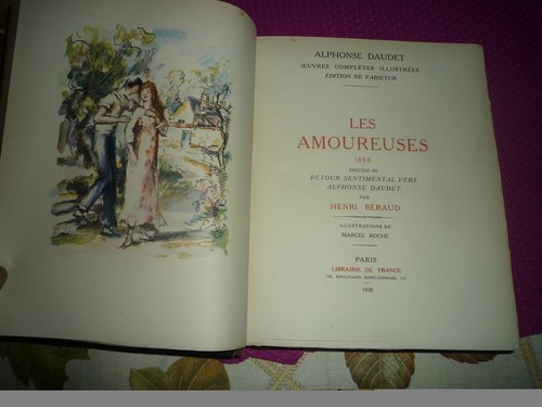 Alphonse daudet les amoureuses - les,