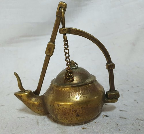 Rare lampe huile bronze - lampe,