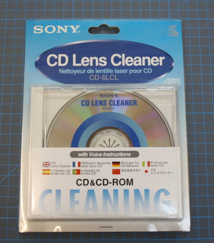 Sony lens cleaner 6lcl - cleaner, cd-6lcl