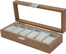 Coffret montres bois - montres, –