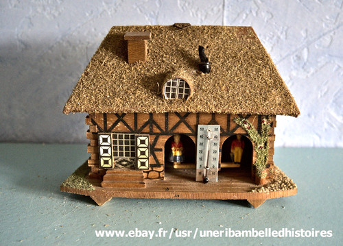 Ancien chalet baromètre - chalet, en
