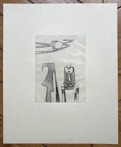 Wilfredo lam gravure art - lam,
