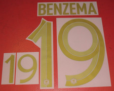 Flocage officiel benzema 19 - officiel,