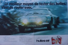 publicite     HUILE  ELF