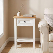 Console meuble salon pin - en,