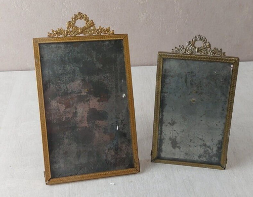 Paire anciens cadres portes - paire,