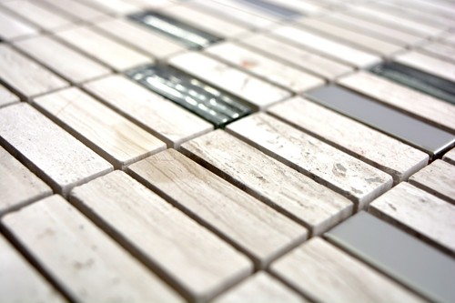 Mosaïque baguette cristal