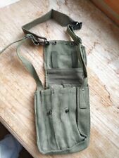 ARMEE FRANCAISE INDO ALGERIE PORTE CHARGEUR TOILE MATT49 AVEC SA SANGLE