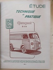 REVUE TECHNIQUE PEUGEOT D 3 A