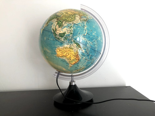 Globe terrestre lumineux - terrestre,