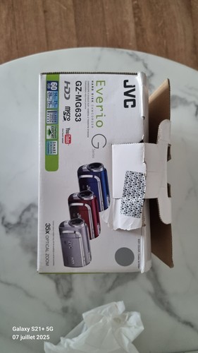 Jvc everio 60gb hdd mg633se - everio, gz-mg633se