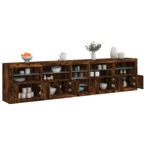 Buffet avec lumières led - lumières,