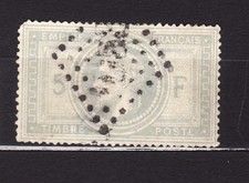 RARE NAPOLEON III 1863 n 33  obli mais....  AF296