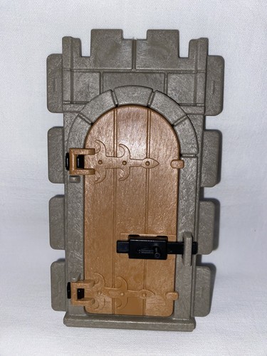 Playmobil mur porte - porte, chateau