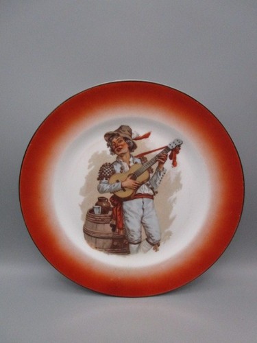 Assiette décorative ancienne