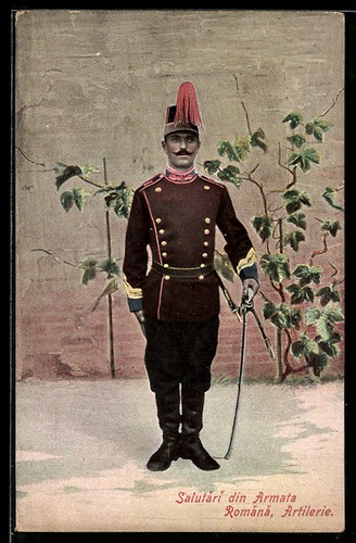 Romana artillerie soldat - artillerie,,