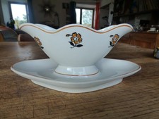 Saucière sur Plateau Moulin des Loups Hamage Modèle ORAN Art Déco COLLECTION