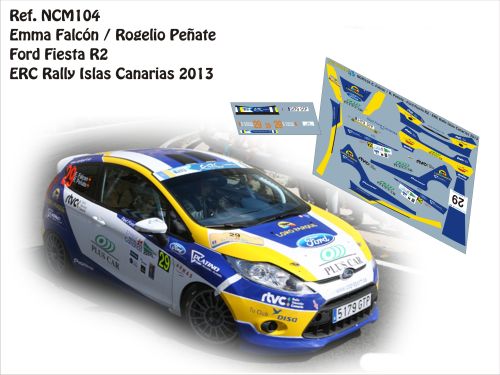Decals ford fiesta - r2,
