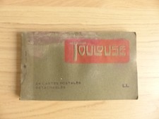 CARNET 54 CARTES POSTALES DETACHABLES DE TOULOUSE