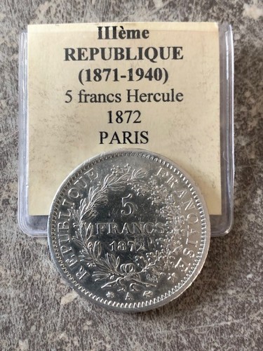 Pièce francs argent - pièce,