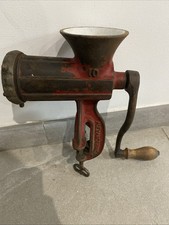 Ancien Hachoir Viande  Fonte
