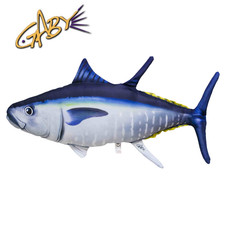 Oreiller, décoration et jouet poisson bébé LE THON ROUGE DE L'ATLANTIQUE 160 cm