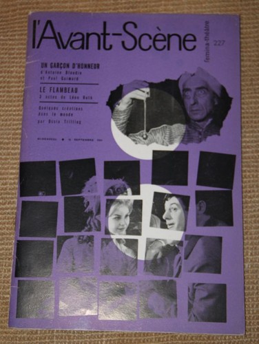 Avant scene theatre - scene,