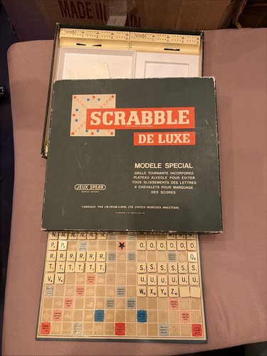Jeu plateau scrabble de - de,