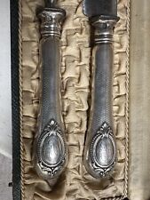 Couverts en Argent Massif Minerve Service à  Gigot