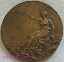MED12597 - MEDAILLE INTERNATIONALE DE REIMS 1903 par KINSBURGER