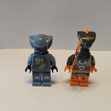 Mini figurine LEGO  lot de 2 personnages NIJAGO 71761  71732 BATAILLE