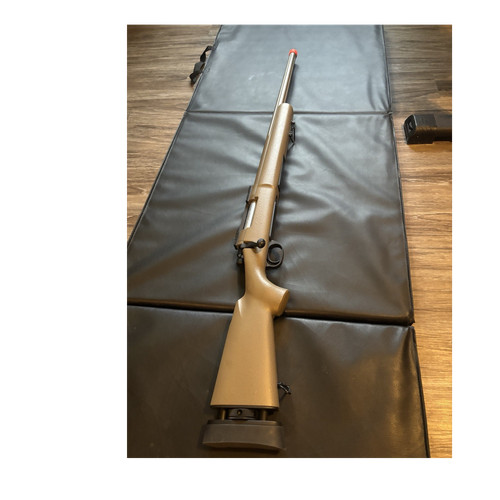 Tan bolt action powered - bolt,