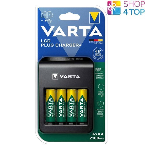 Varta chargeur avec écran lcd - varta,
